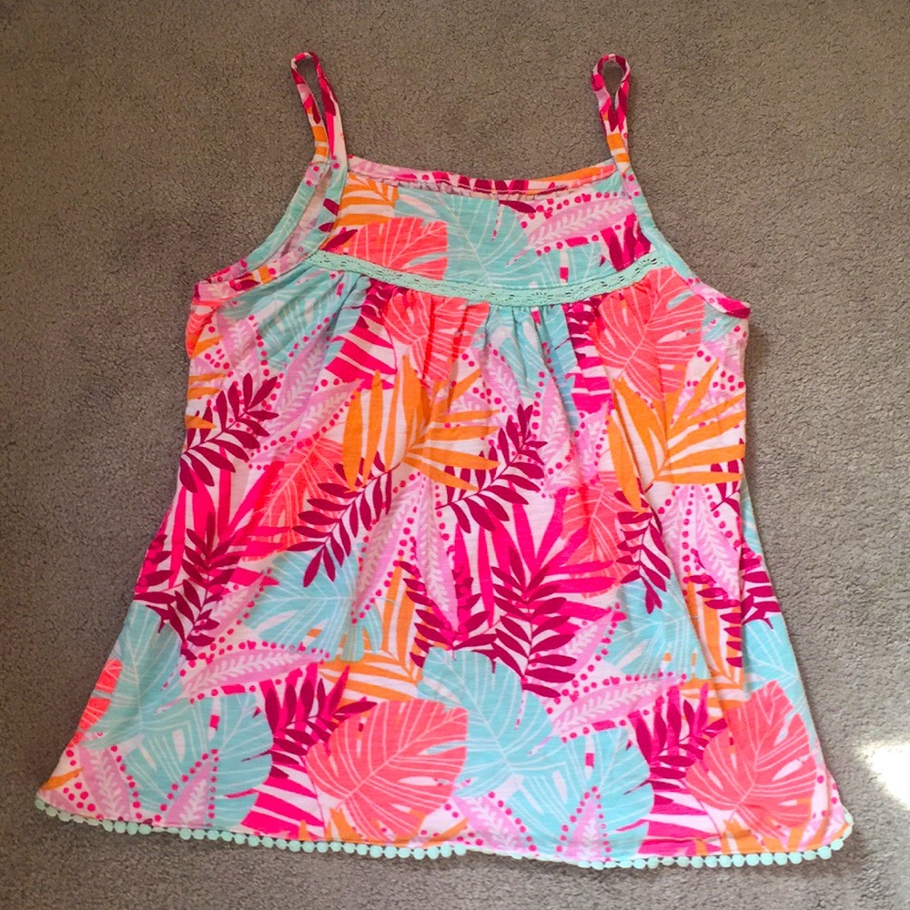Bright Floral Tank Top